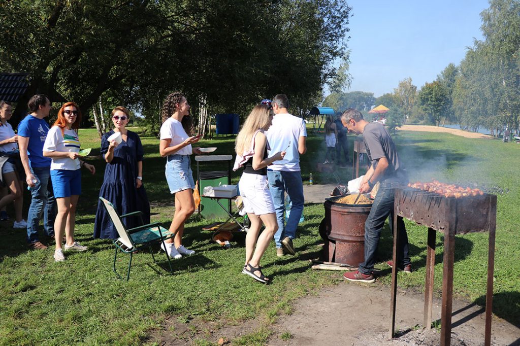 Dovydko Running Club на пикнике